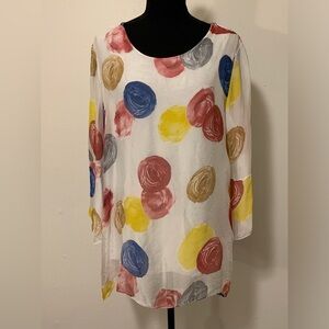LAST CHANCE Charlie B Silk Blouse